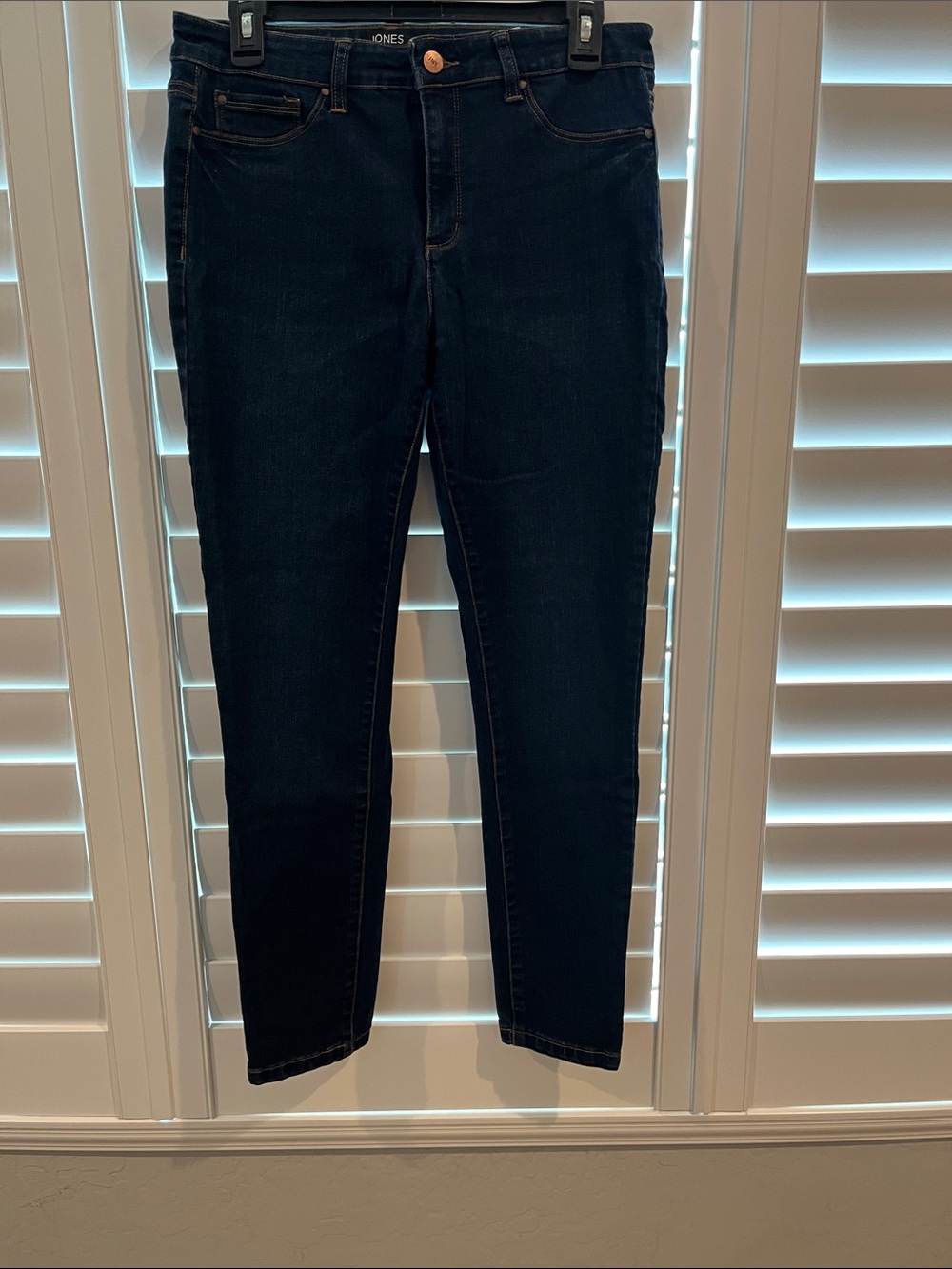 Jones New York Dark Blue Skinny Jeans